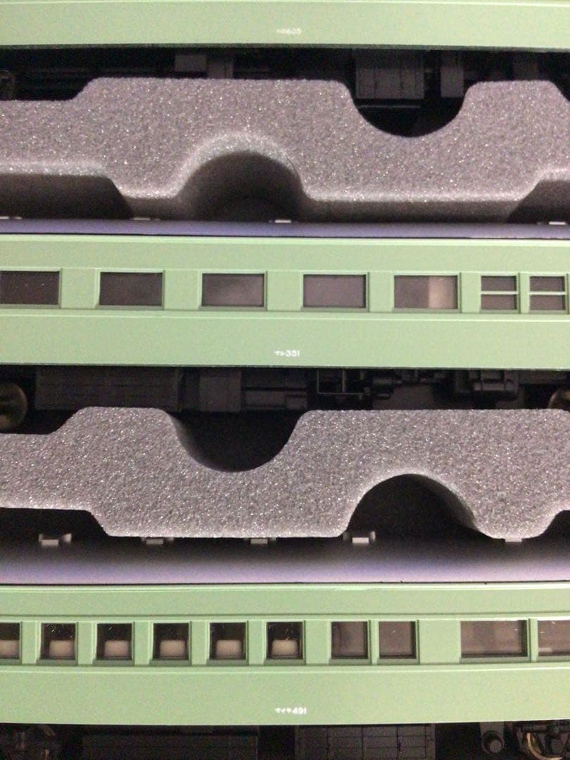 確認用 KATO 関水金属 Nゲージ 電気機関車と客車セット デッドストック