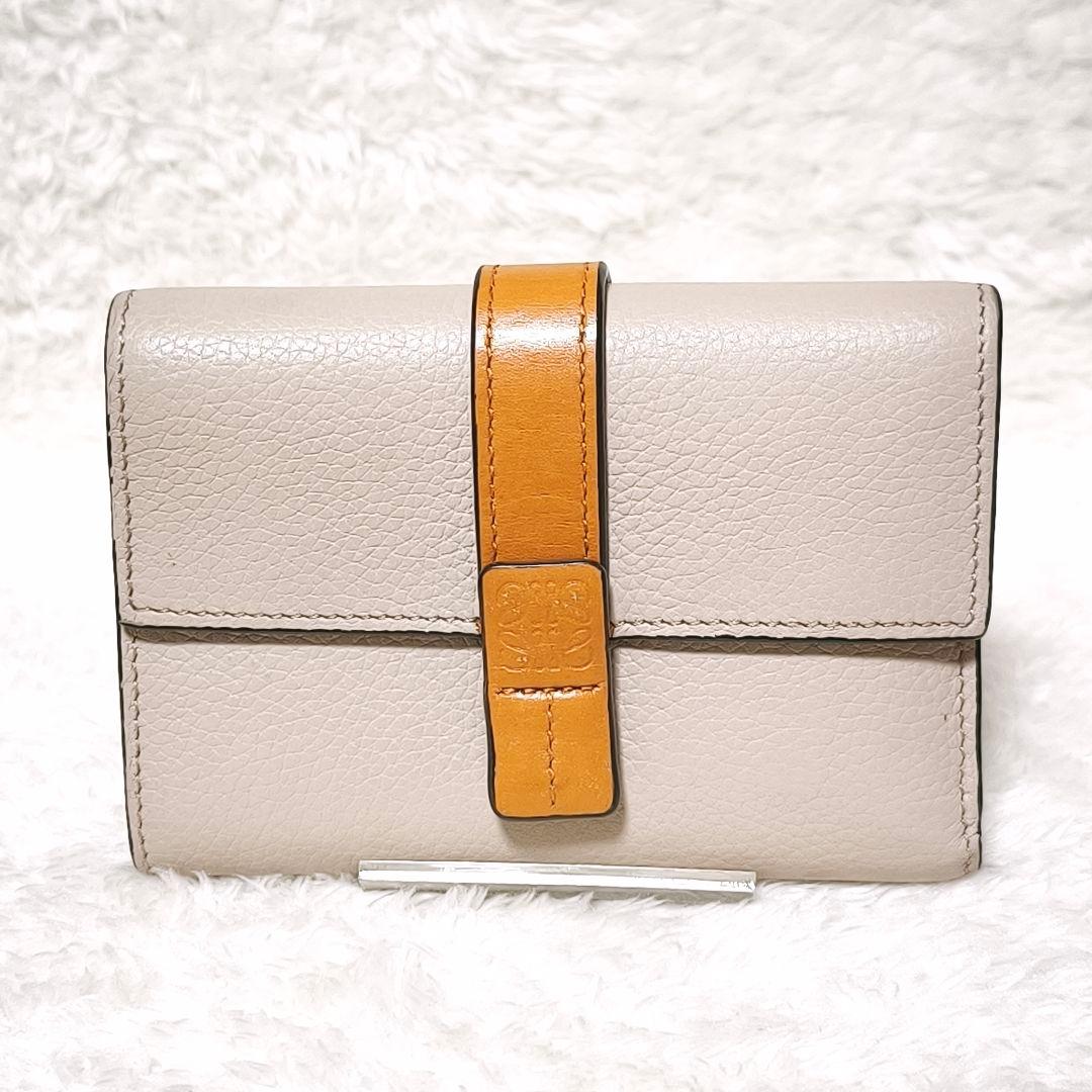美品✨ LOEWE ロエベ バーティカルウォレット スモール 箱 付属品
