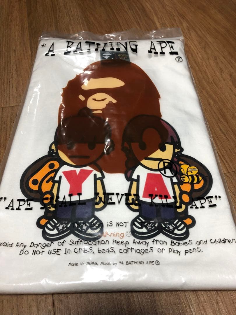 未使用PUFFY VS BABY MILO Tシャツ A BATHING APE