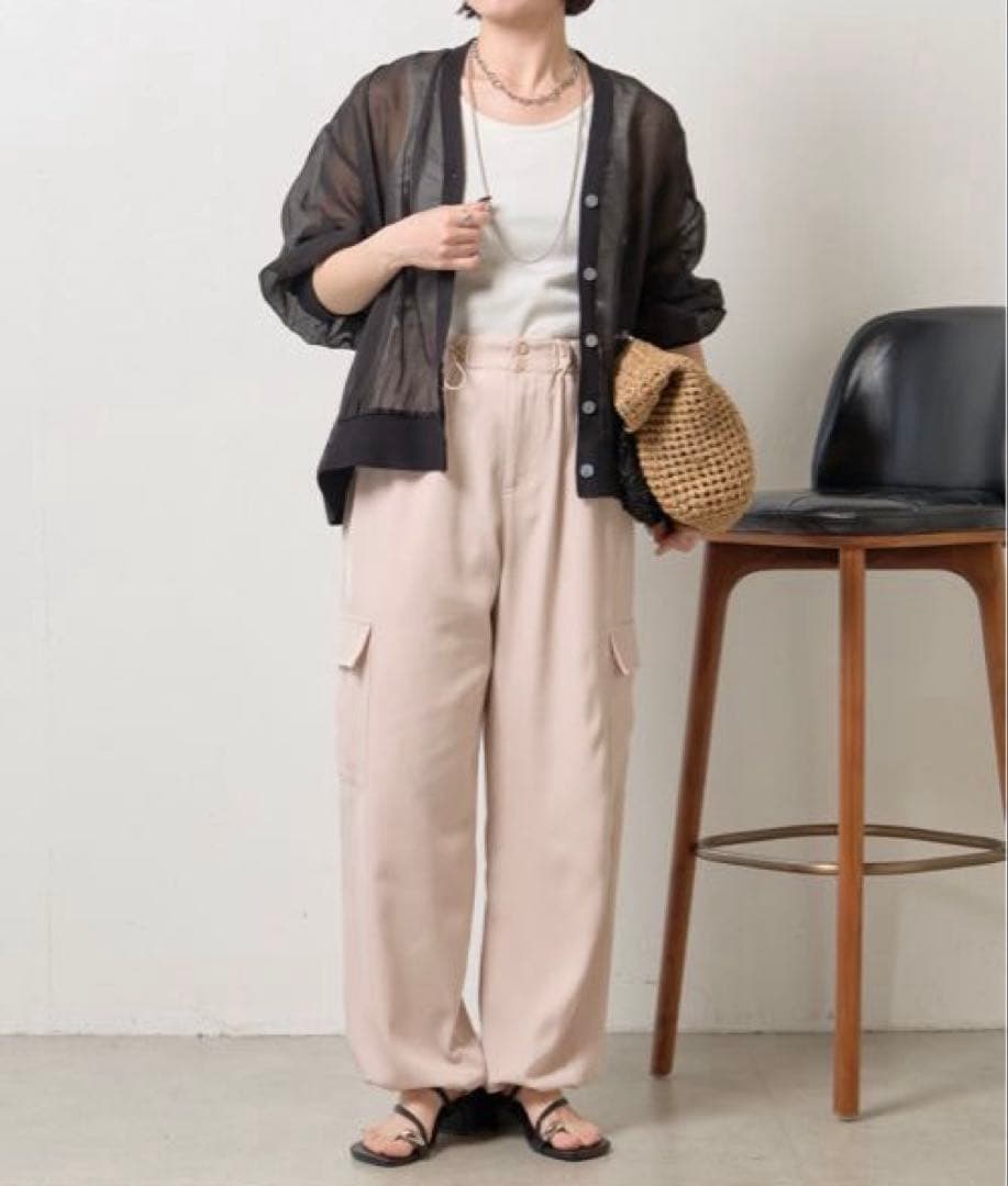 【新品】Jena espace merveilleux トロミパラシュートパンツ