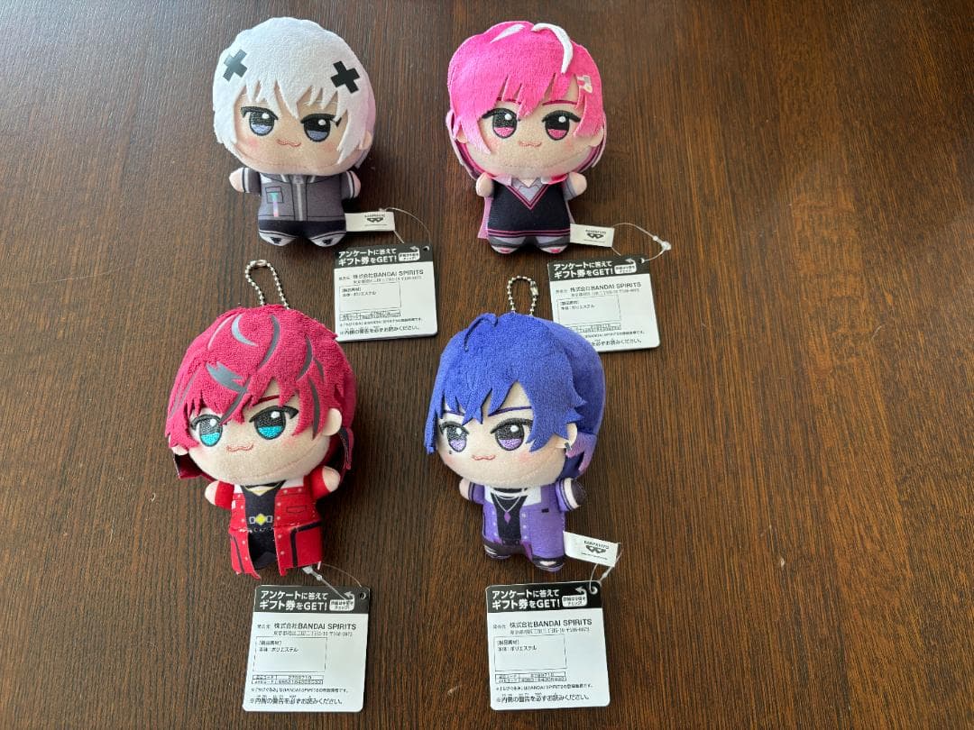 めておら Meteorites ちびぐるみ プライズ 4点 まとめ売り