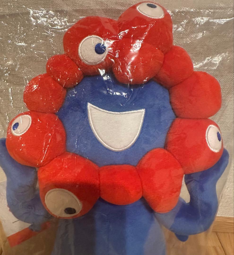 【高さ36cm】　ミャクミャク　M 立ち　ポーズ　万博　ぬいぐるみ