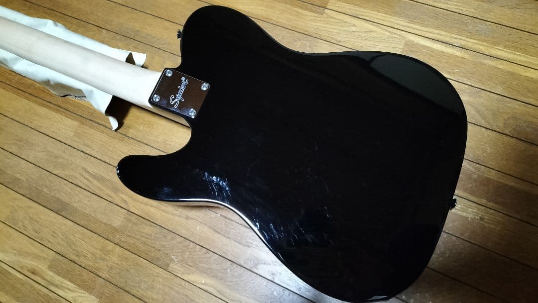 スクワイヤー by fender　テレキャスター　黒