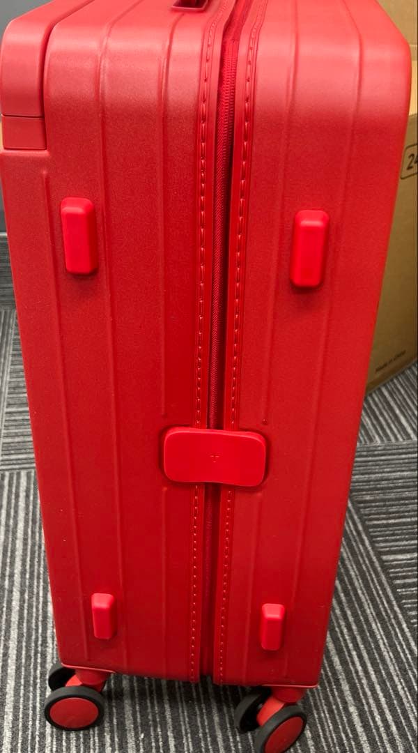 [TUPLUS] スーツケース 超軽量 大型キャリーケース 61L,グレイ