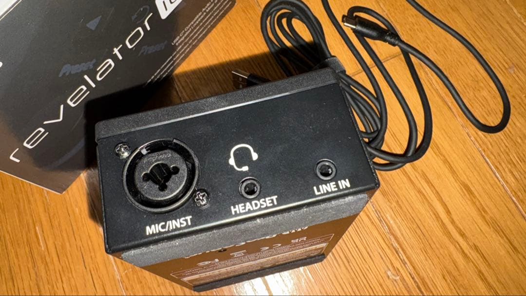 PRESONUS revelator io 44 オーディオインターフェース