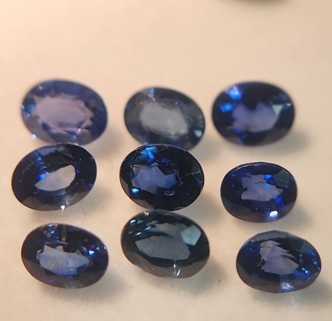 高品質！天然サファイア ルースセット 2657