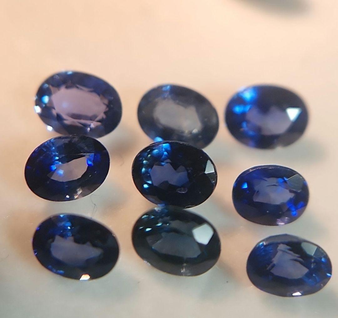 高品質！天然サファイア ルースセット 2657