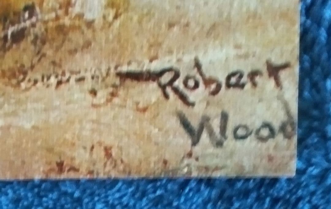 米国風景画家ロバート・ウィリアム・ウッド