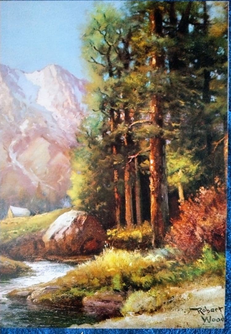 米国風景画家ロバート・ウィリアム・ウッド