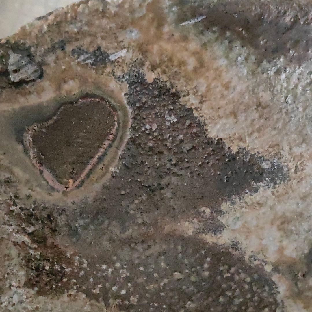 焼締め脚付き小皿　５枚組