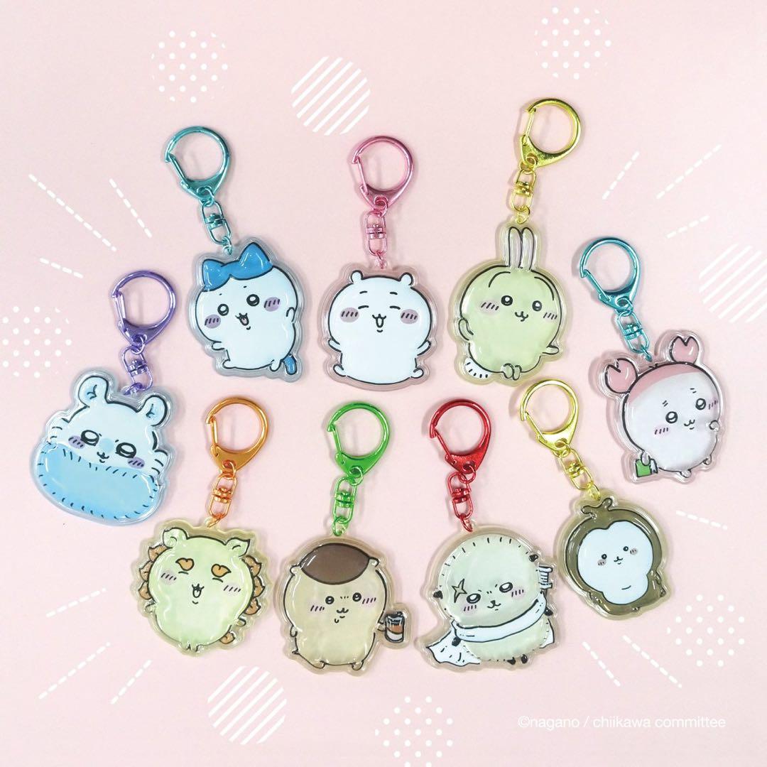 【全種類】【セット】ちいかわ　ぷっくりったいキーホルダー