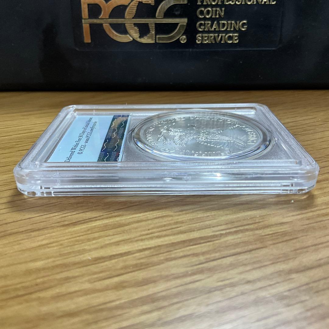 【新品】アメリカン シルバー イーグル銀貨2022シルバーPCGS MS70
