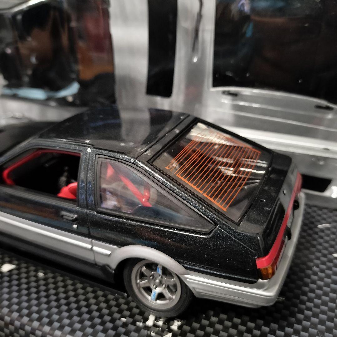 祝600評価DISM AE86後期型1985年ハチロクautoart風精巧モデル