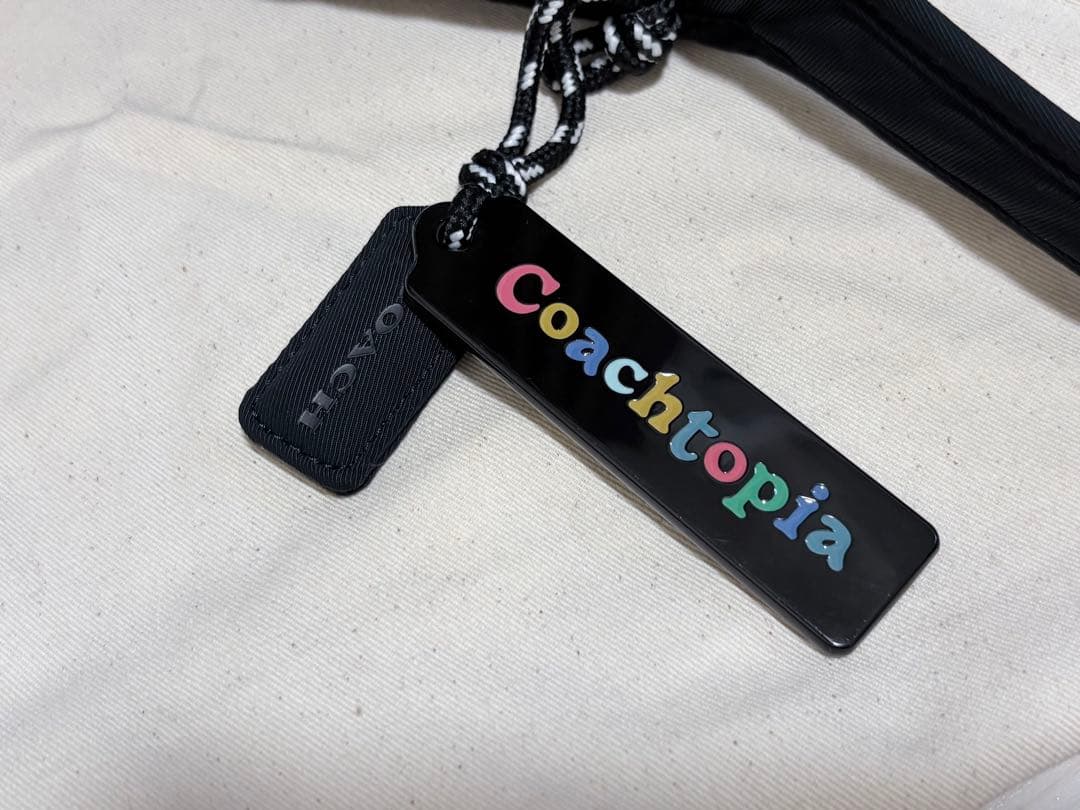 Coach コーチトピア ループ エルゴバッグ・プラッド キルティング