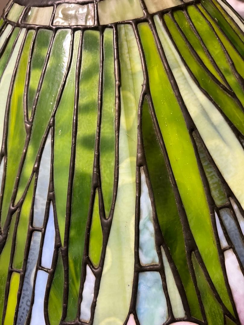 巨大な20インチ　水仙　ティファニー　吊り下げペンダントライト 3灯