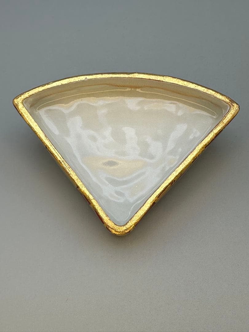 茶道具　香合　真葛香斎　扇