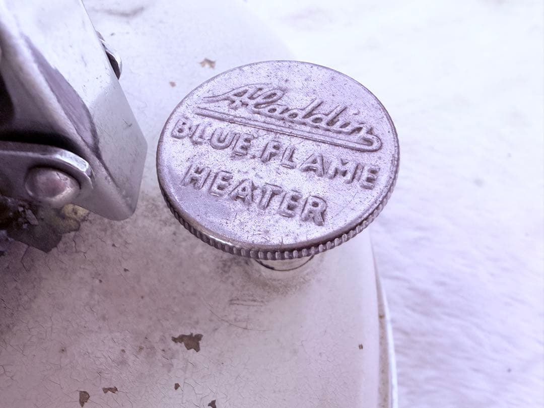 超希少 England製 Aladdin 15型 後期型 デラックス 真鍮タンク