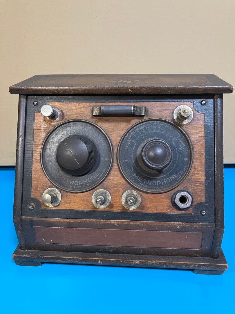 アンティーク・鉱石ラジオ(日本製)