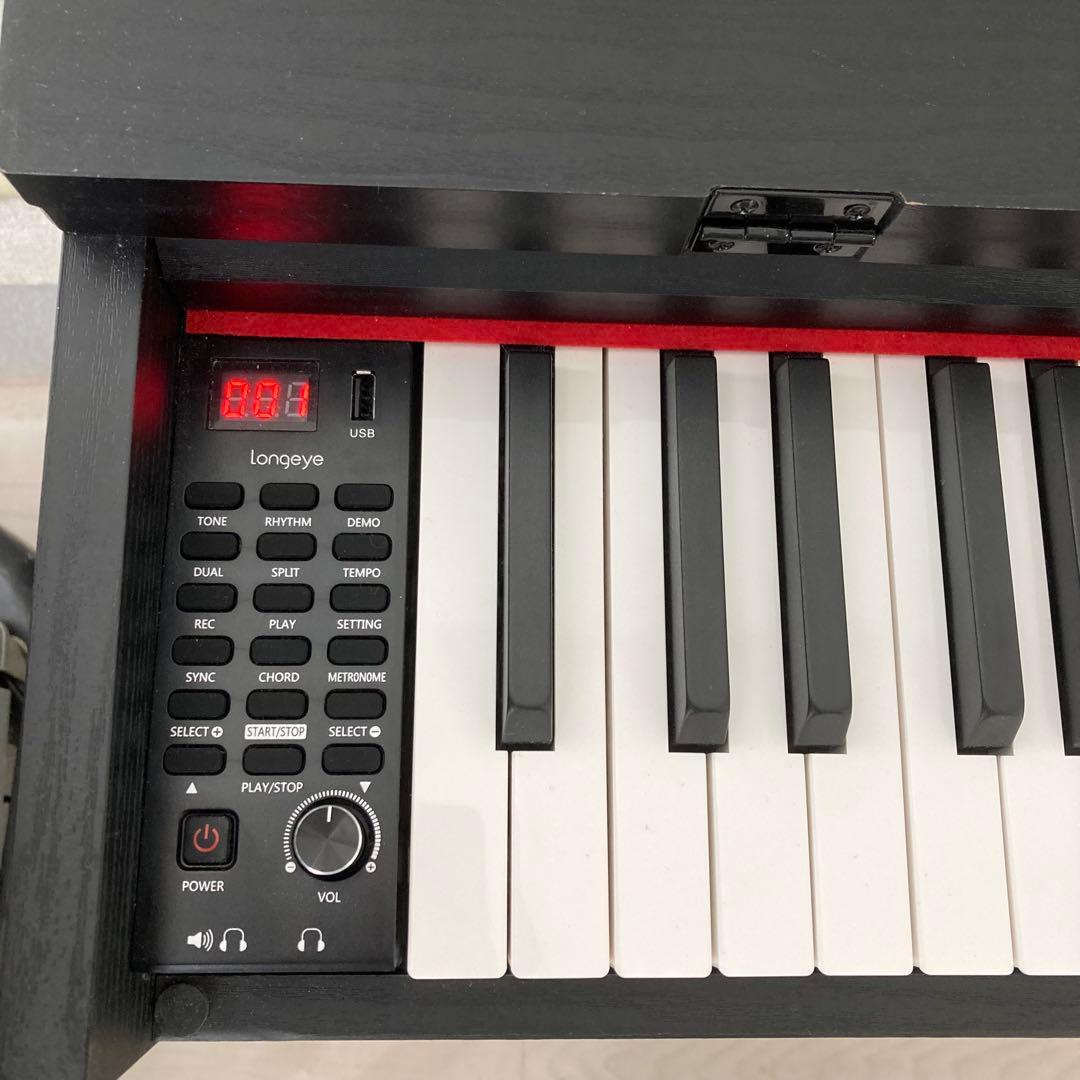 2024年製 Longeye ロンアイ 電子ピアノ 88鍵盤 キーボード