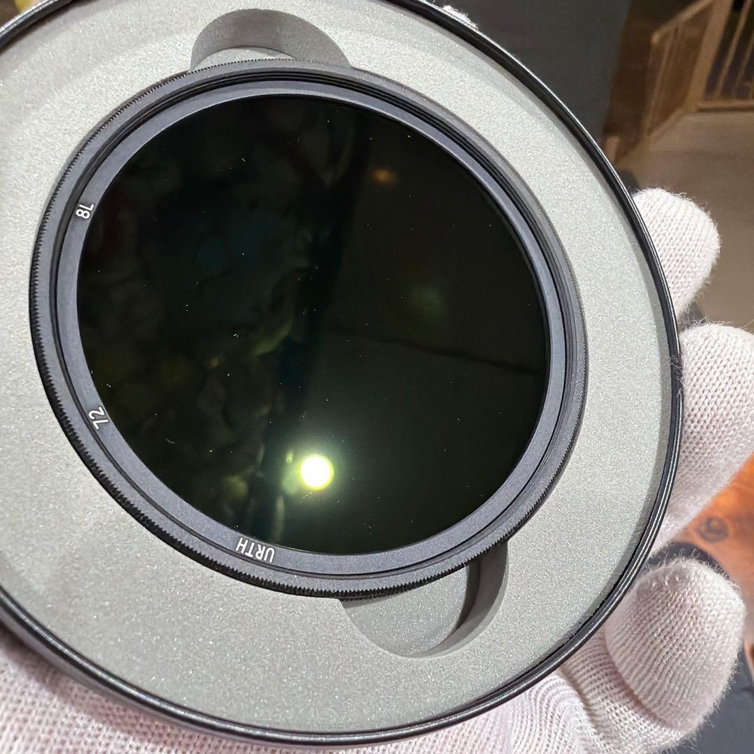 SONY FE 50mm F1.2 GM レンズ傷無し 可変偏光フィルター