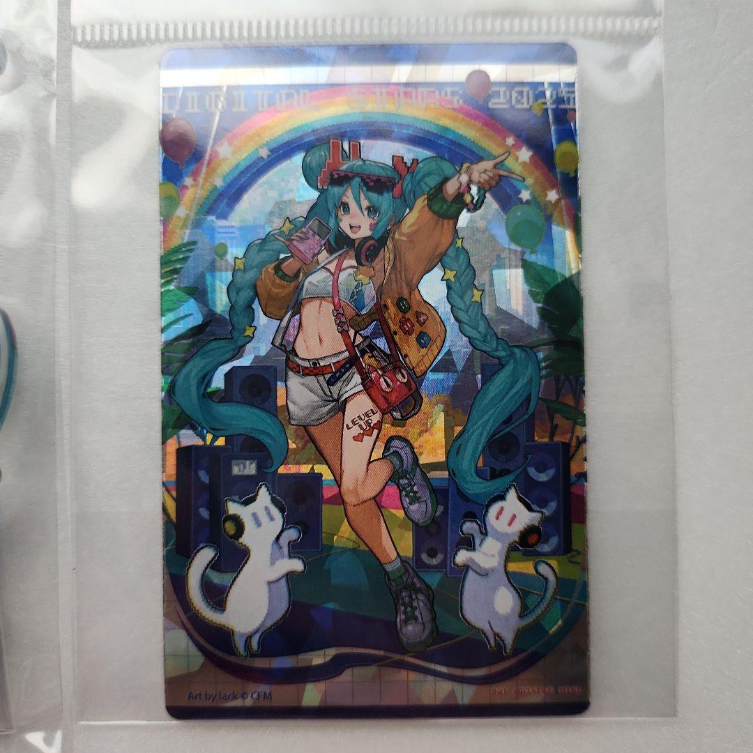 MIKU EXPO Digital StarS アクスタ 缶バッジ ステッカー