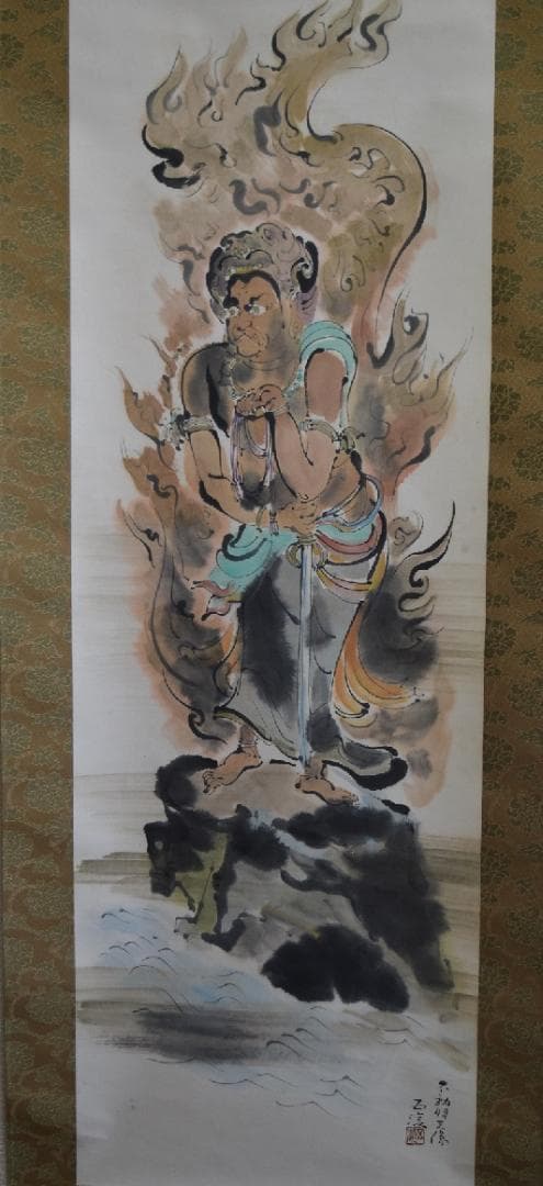 コロナ制圧祈願還元キャンペーン！！小林五浪　絹本肉筆　掛軸　共箱全揃