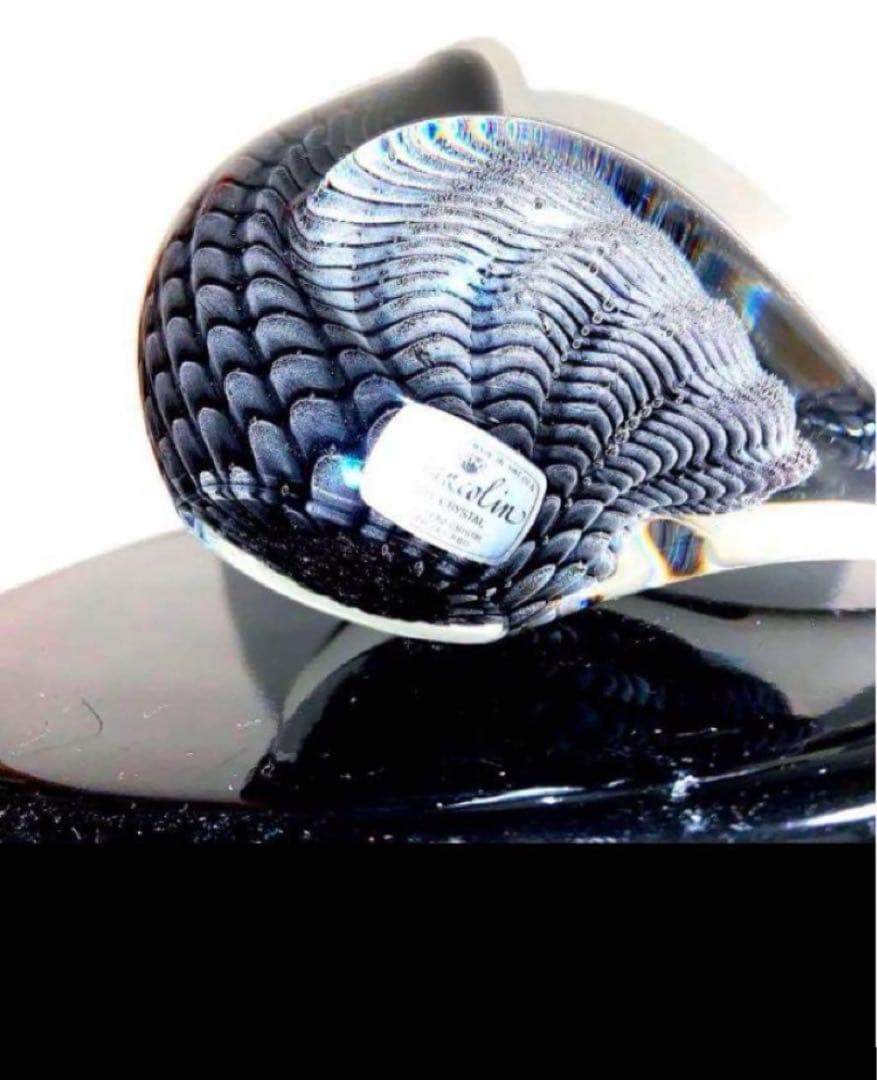 Marcolin ガラス製 鳥のオブジェ