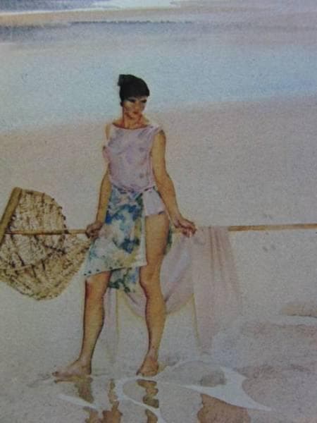 W．RUSSELL FINT（W.ラッセル　フリント）、海辺の漁師の娘