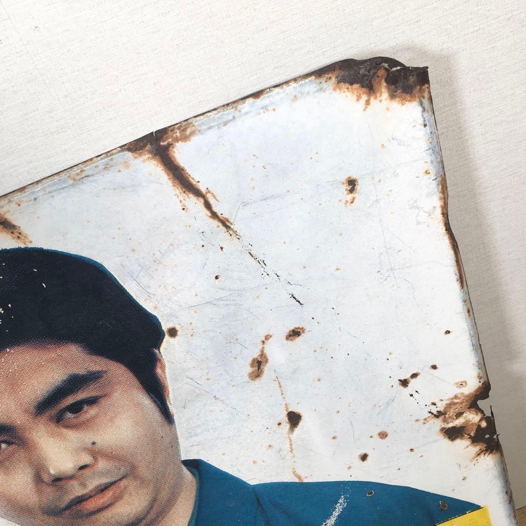 ☆縦約91㎝×横約91㎝☆ハイアース ホーロー看板 琺瑯看板 昭和レトロ