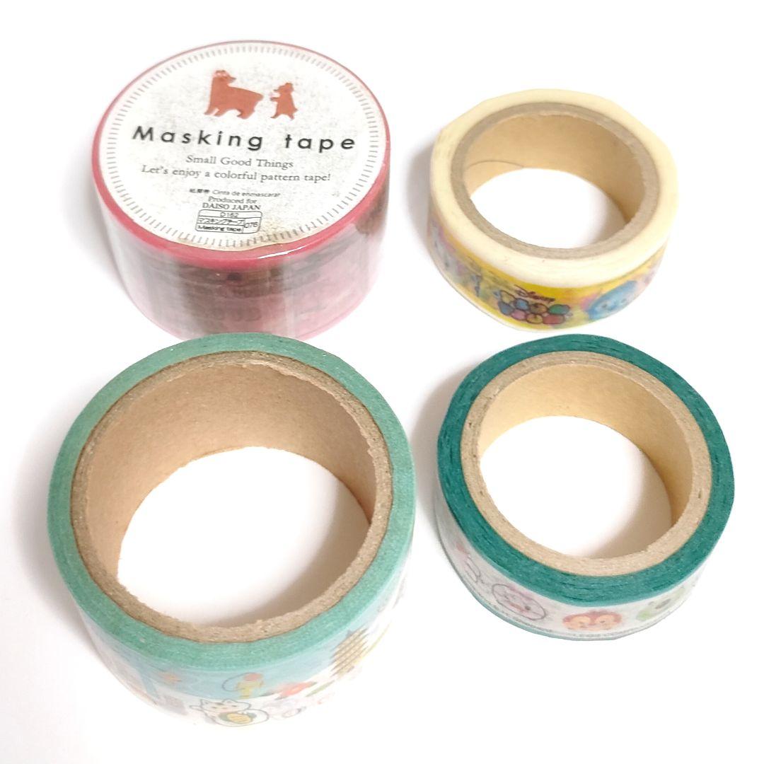 マステ マスキングテープ 入手困難 廃盤 ディズニー ツムツム 他