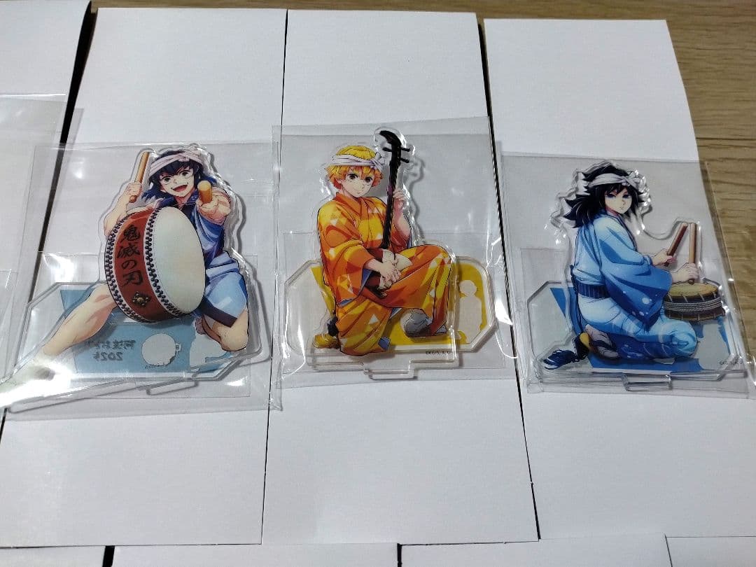 鬼滅の刃 阿波おどり2025 アクリルスタンド 全種類セット 阿波踊り アクスタ