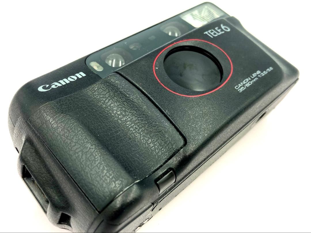 【完動品/返品保証】CANON Autoboy TELE 6・動作確認済み