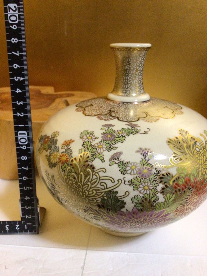 薩摩花瓶 花台付き