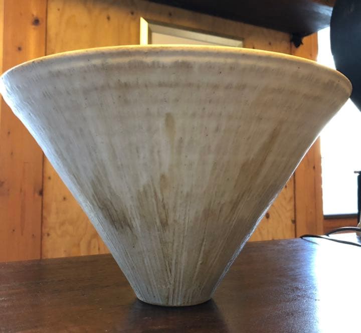 花器　深鉢　大鉢　「弥冨」印　弥冨陶園　三重県　メダカ鉢にも