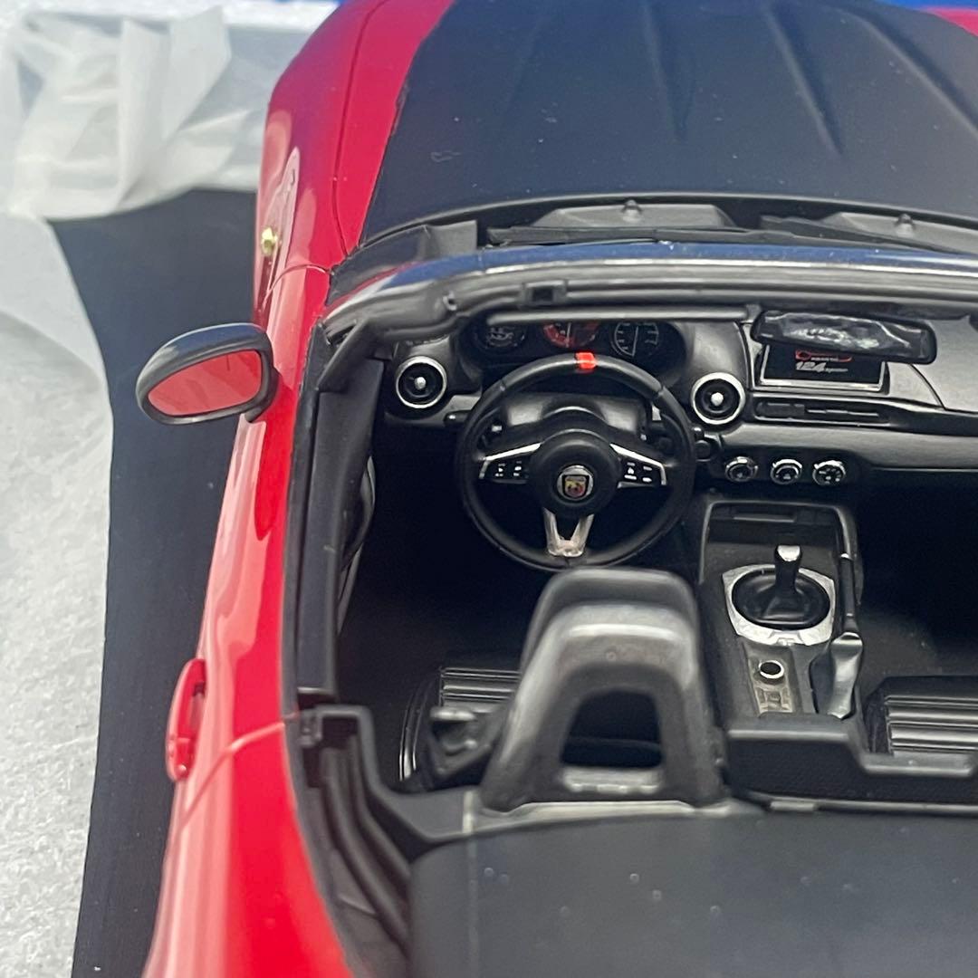 最終値下げ★TOPSPEED models1/18 アバルト124スパイダー