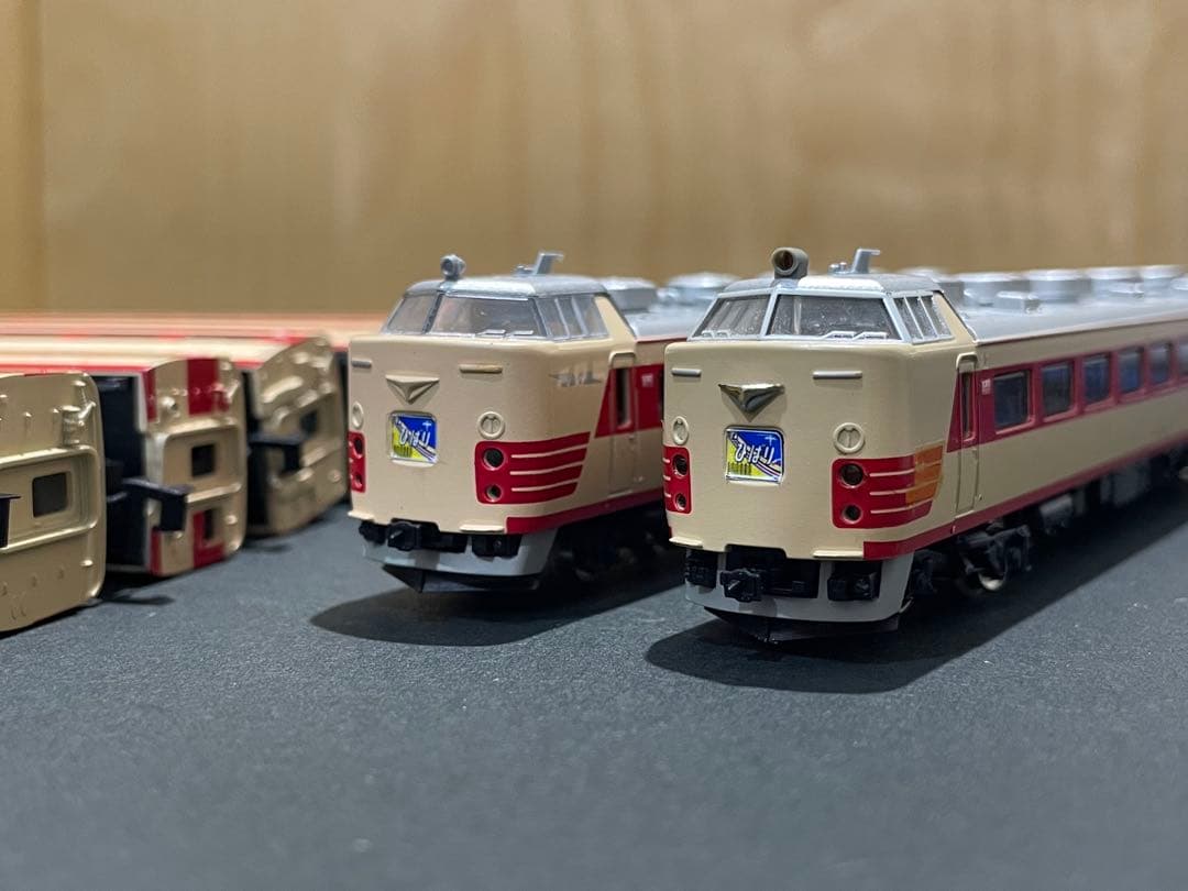 【ジャンク】TOMIX旧製品485系ひばり１２両動力２両動作確認済み