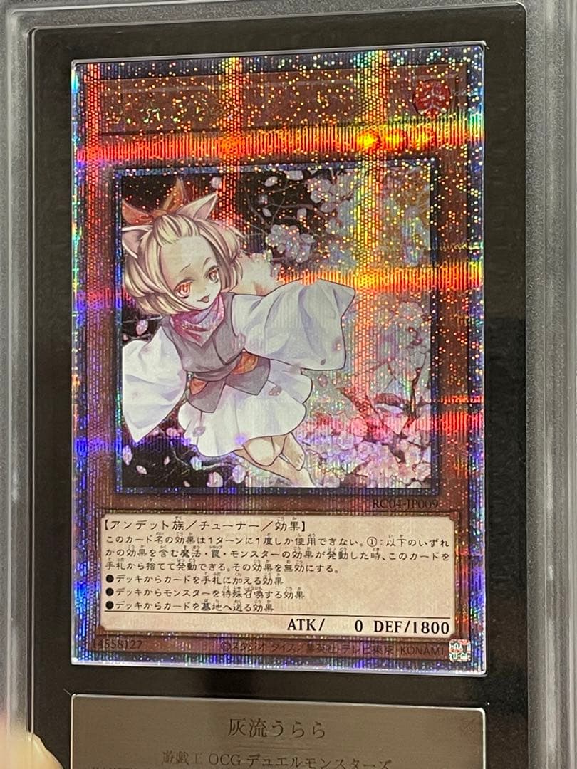 【ARS鑑定10】灰流うらら　25th クオシク　RA04 元絵　極美品