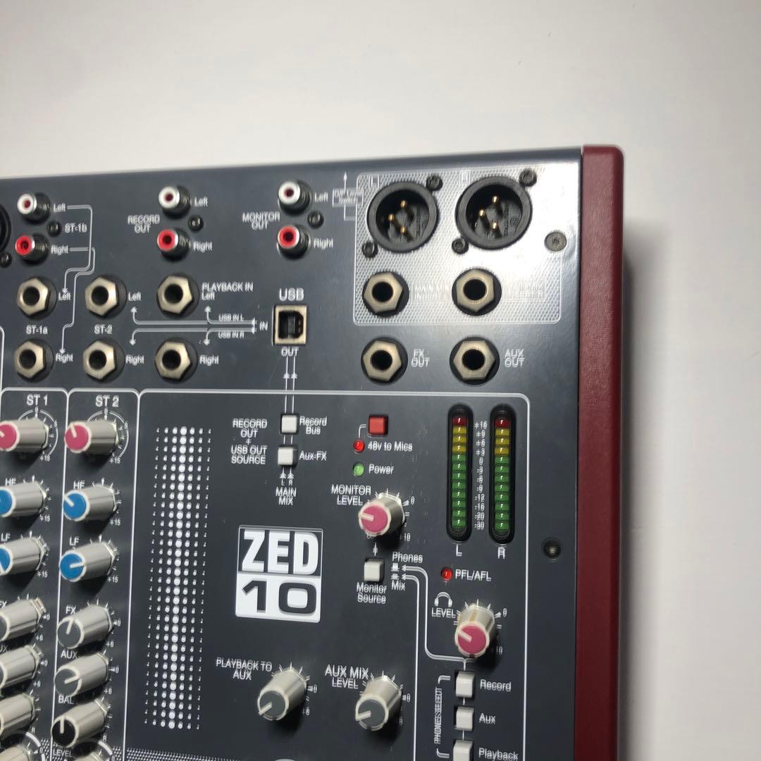 D109 ALLEN&HEATH ZED-10 アナログミキサー