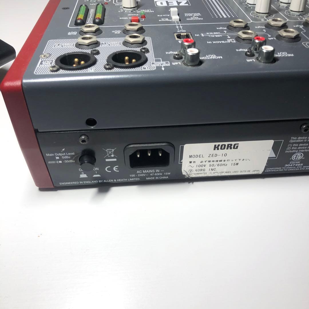 D109 ALLEN&HEATH ZED-10 アナログミキサー