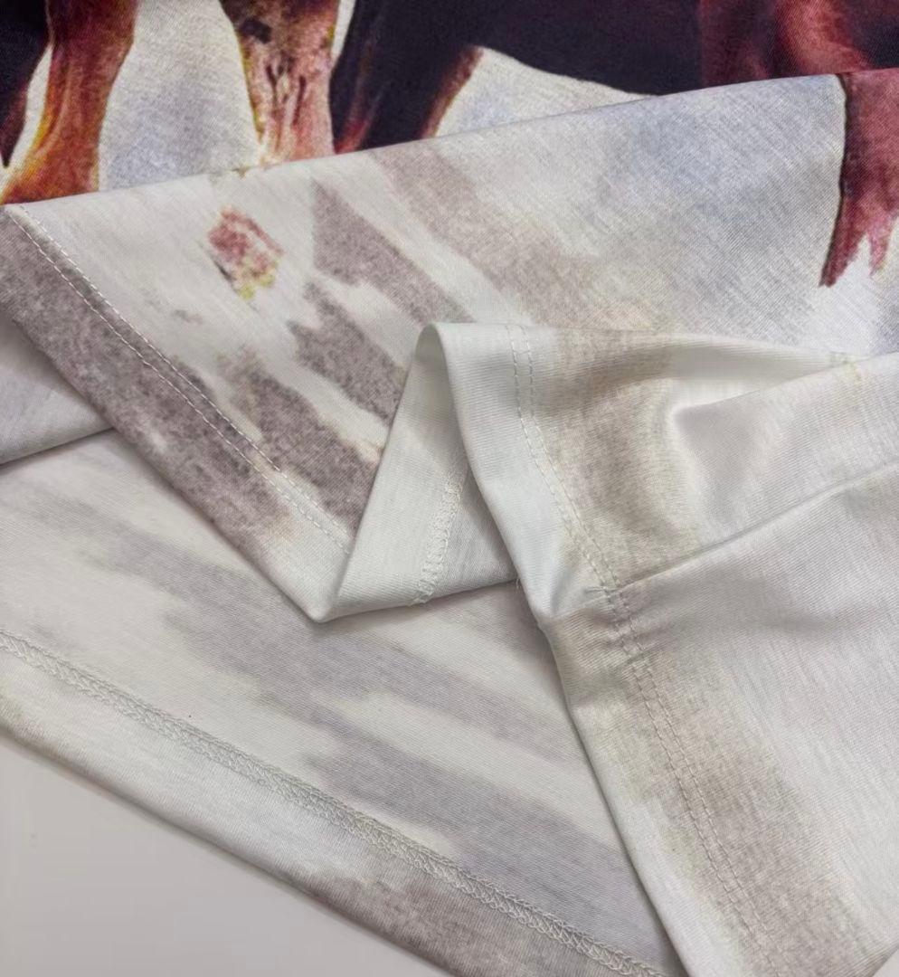 Open YY オープンワイワイ 赤い月詠イクト ロングスリーブ Tシャツ