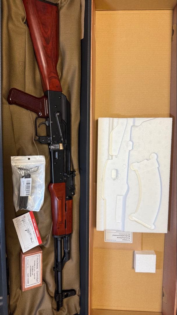 美品 東京マルイ ガスブローバック AKM ガスブロ ガスガン