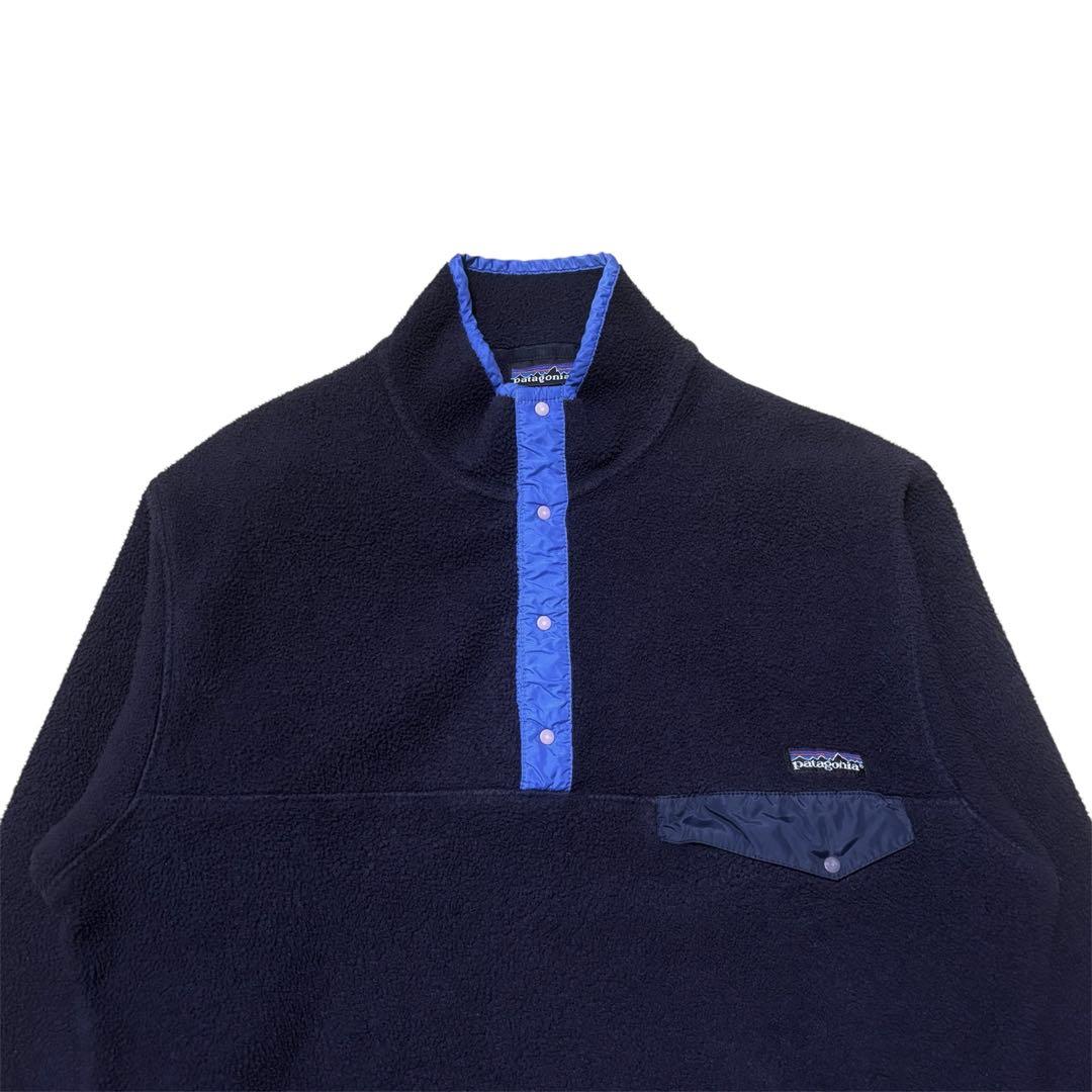 黒 極美品 1990s Patagonia パタゴニア シンチラ スナップT