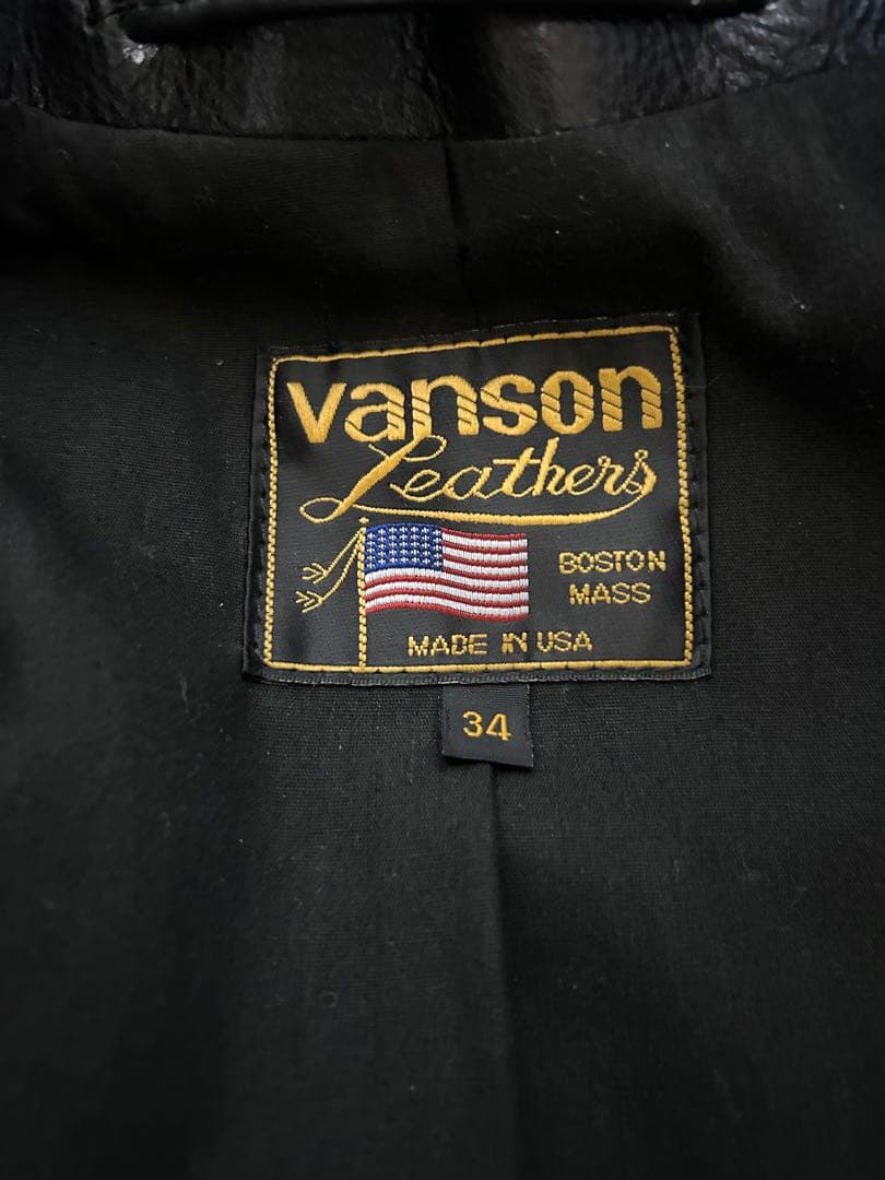 ジャケット・アウター vanson enf 34