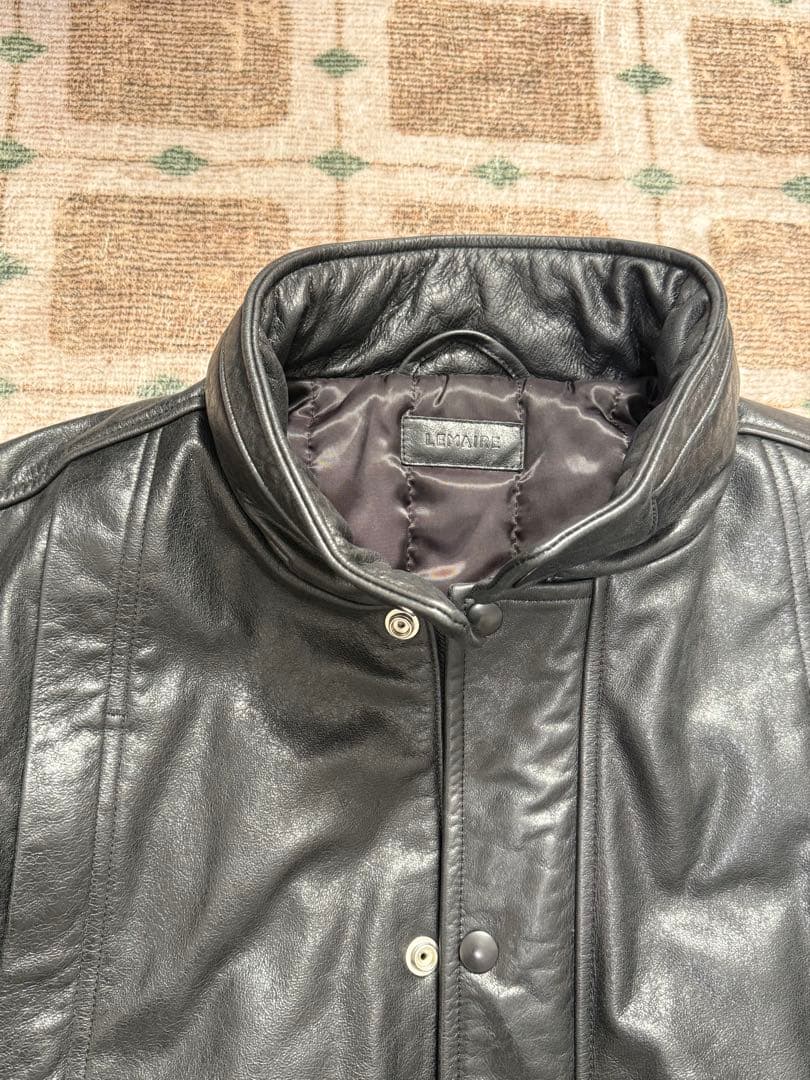 ジャケット・アウター Lemaire blouson leather jacket 22FW