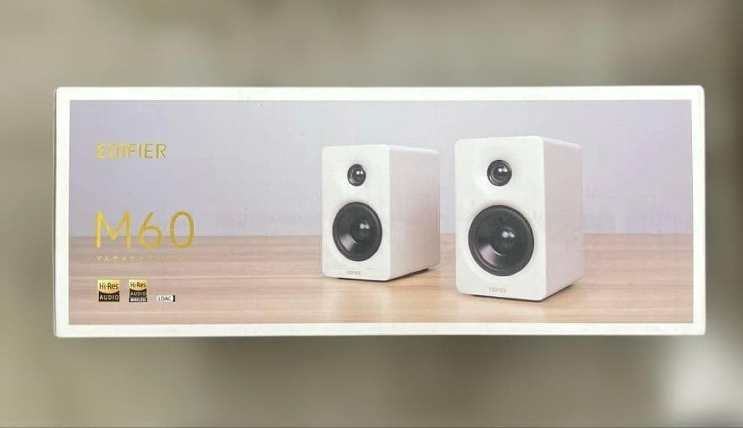 511203 Edifier M60 マルチメディアスピーカー　白