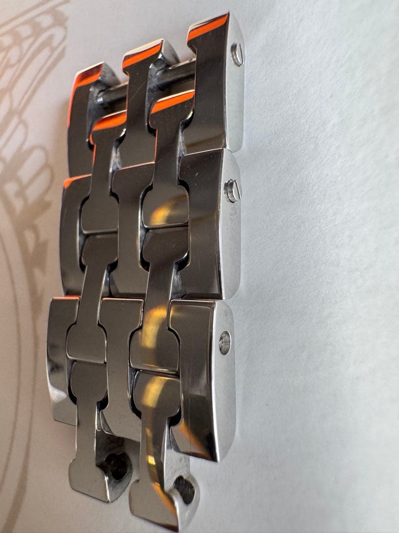 HERMES☆Hウォッチ☆HH1210シルバー3コマ14mm未使用保証書あり