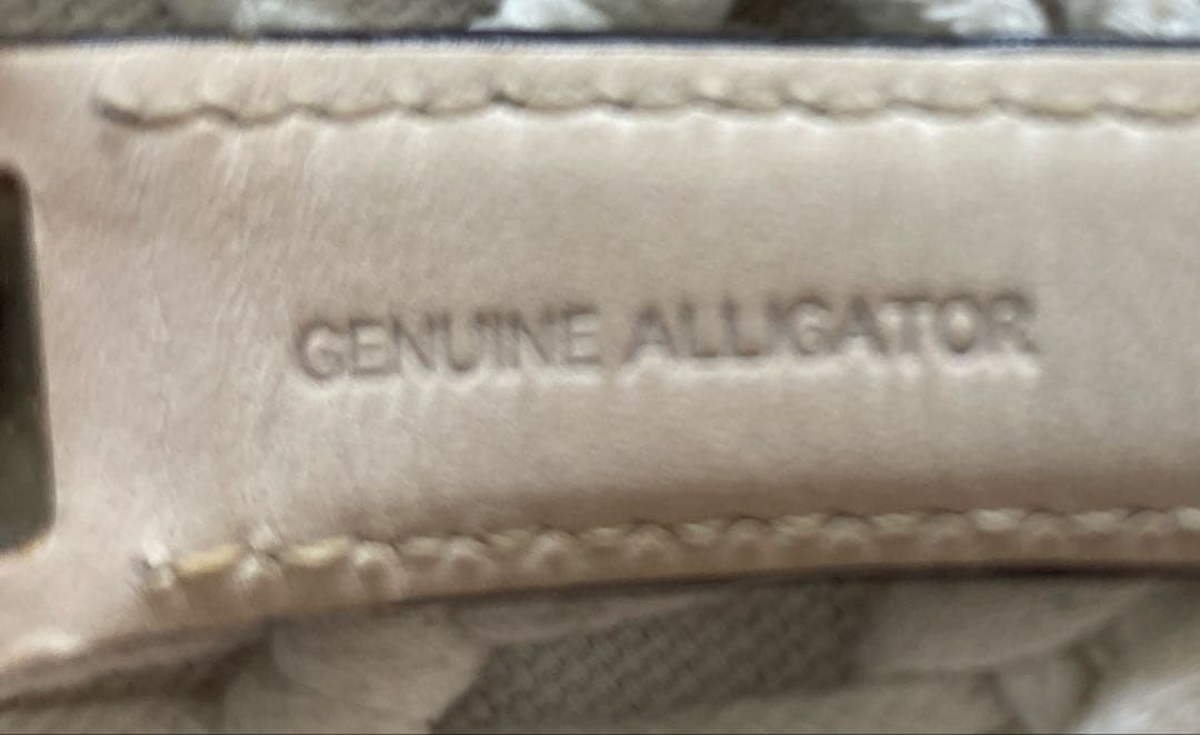 ジャガールクルト　レベルソスクアドラレディ　アリゲーター　純正ベルト焦茶　極美品