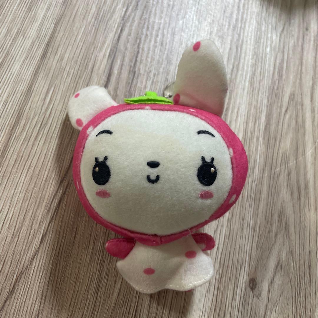 うさぎ　いちご　平成レトロ　ぬいぐるみ