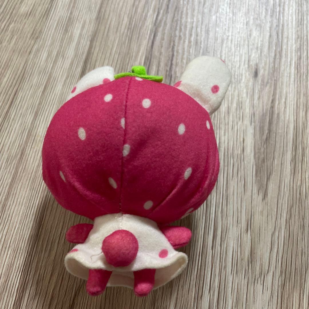 うさぎ　いちご　平成レトロ　ぬいぐるみ