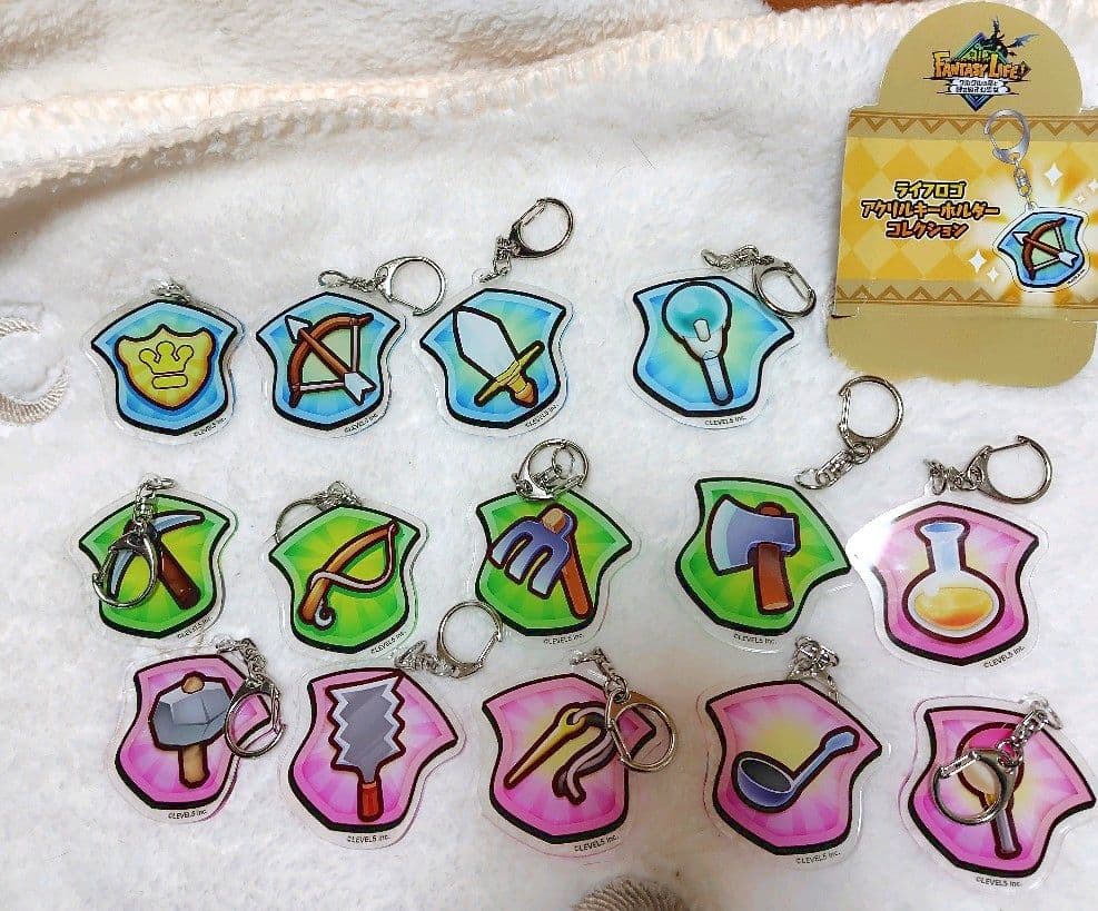 ファンタジーライフi 　アクリルキーホルダー　コンプセット 全14種
